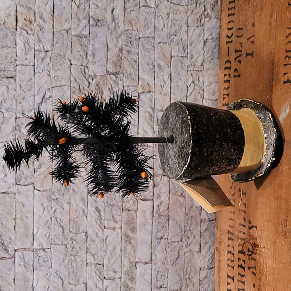 Bethany Lowe Designs Halloween Hat & Tree October 31TH All Hallow's Eve - Picture 5 of 9